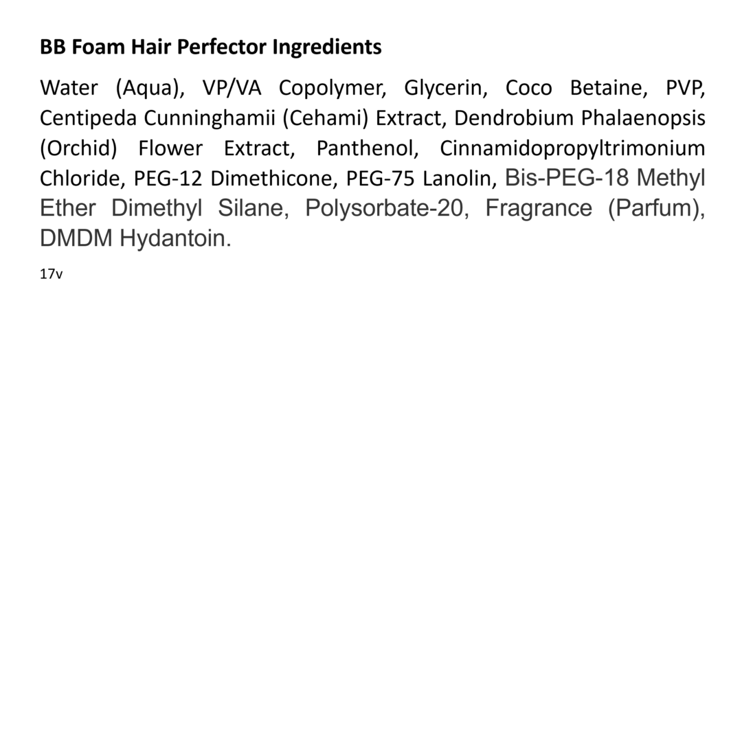 Mojo: BB Foam Hair Perfector 180ml - Image 2